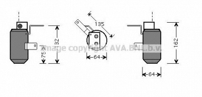 AVA QUALITY COOLING aud158 -  Осушитель, кондиционер